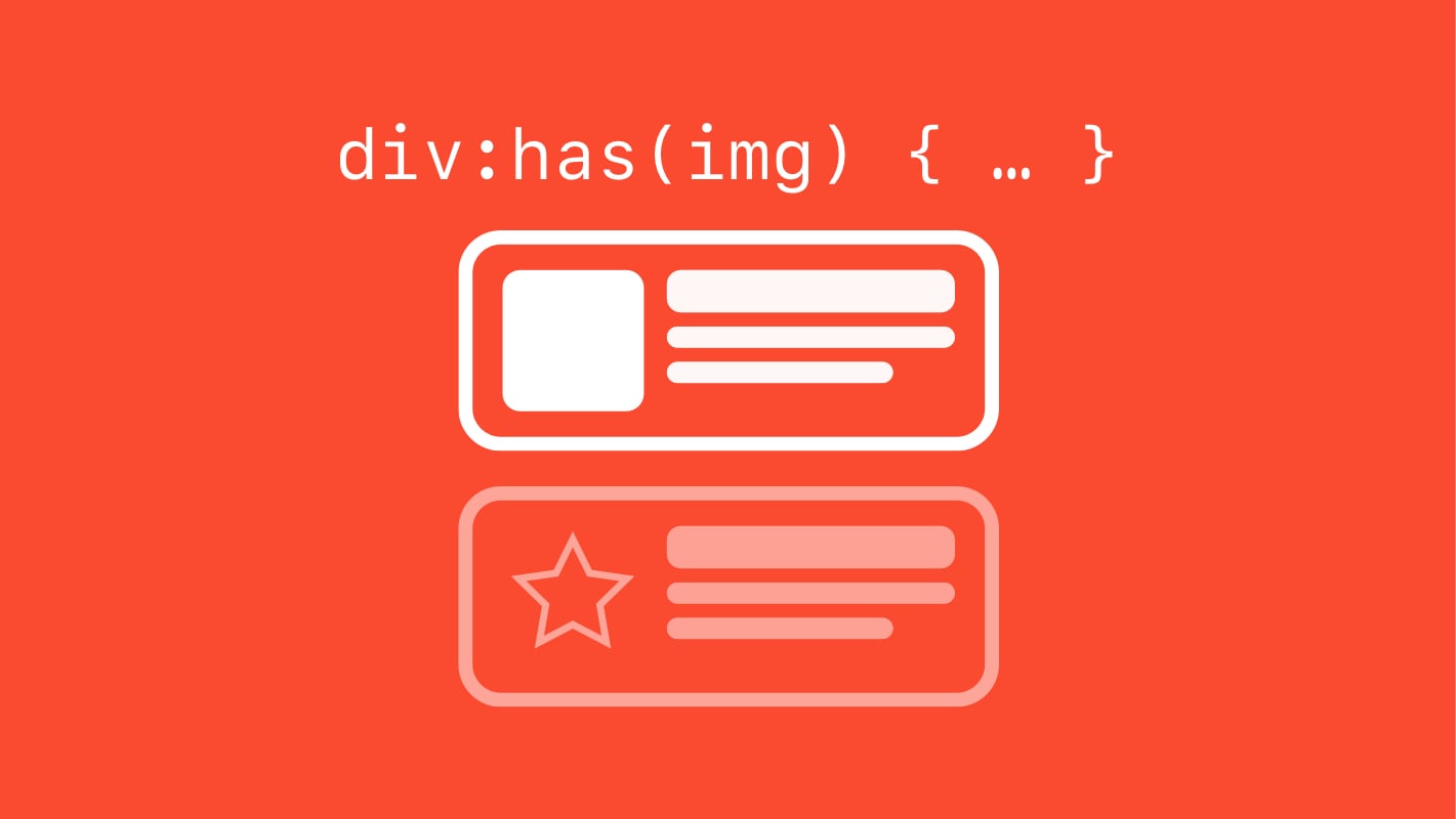 I m getting really excited for the has selector in css
